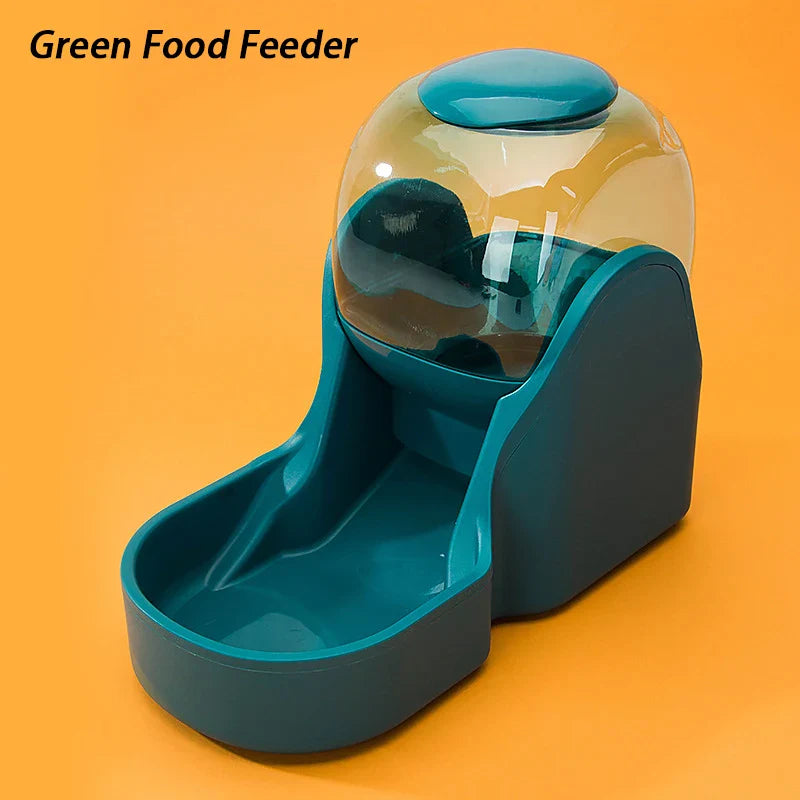 3.8L Gravity Pet Water Dispenser Cat Automatic Feeder Plastic Dog Water Bottle Food Water Dispenser Pet Feeding Bowl for Cat Dog