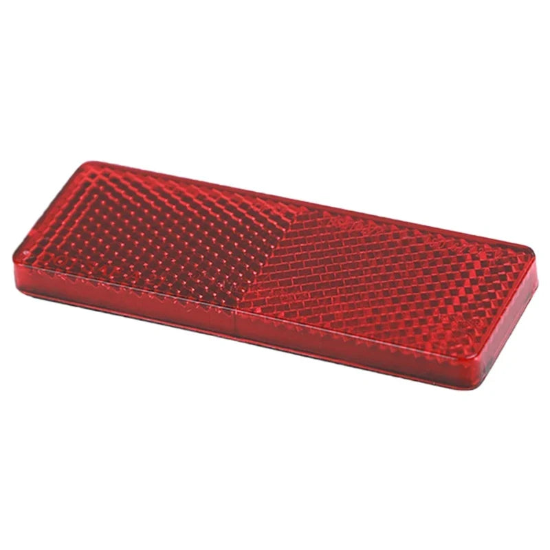 2024 New Reflective Mud Flap Reflectors Accessories For Motorized Bikes Electric Scooters Motorcycles, Improves Nighttime Safety