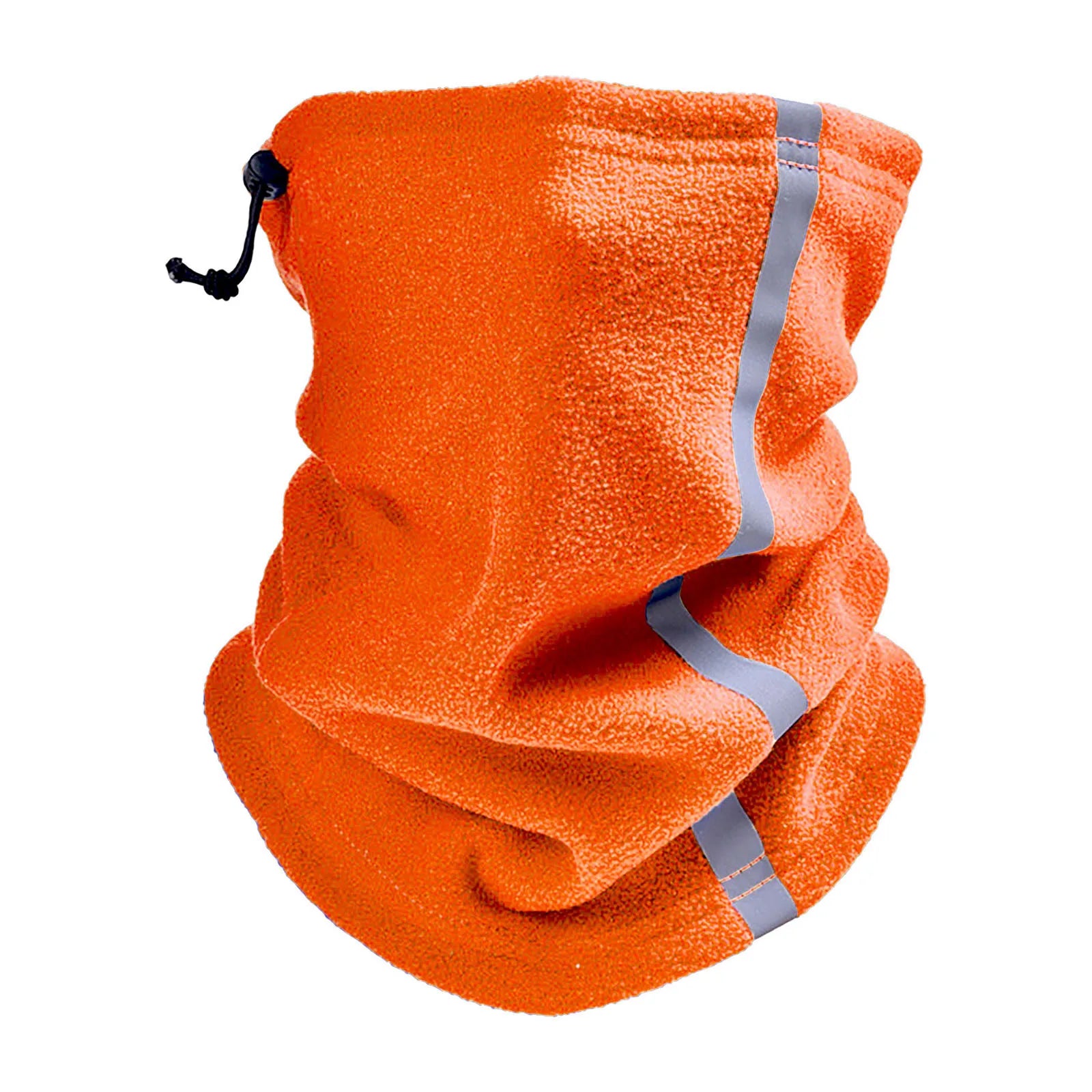 Winter Cycling Motorcycle Bandana Thermal Fleece Warm Buff Neck Scarf Face Cover Reflective Neck Tube Facemask Multi-Functional