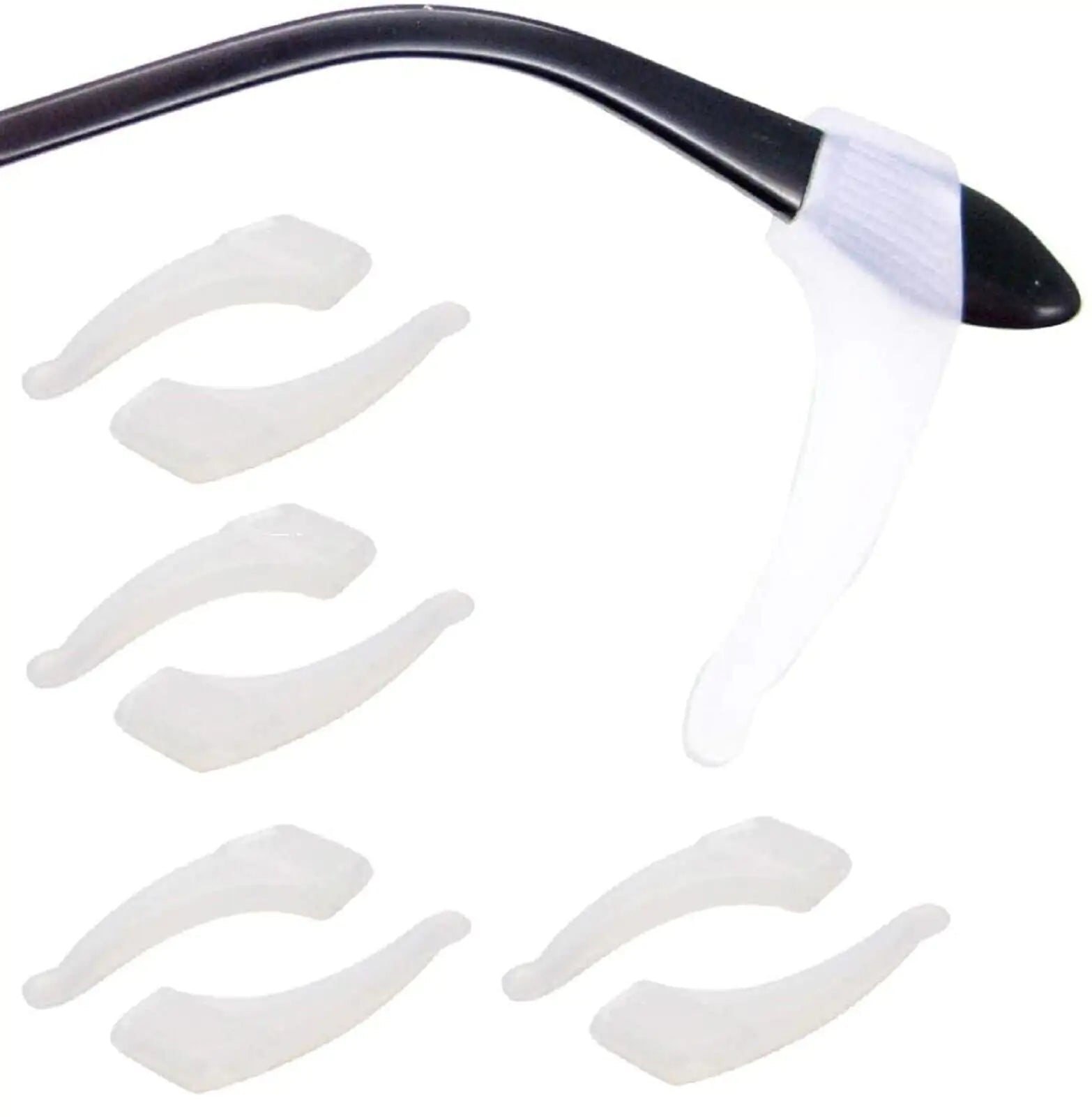 4 Pair Anti Slip Glasses Ear Hooks Tip