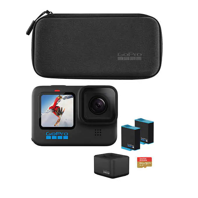 Go Pro HERO10 Black Action Camera Bundle